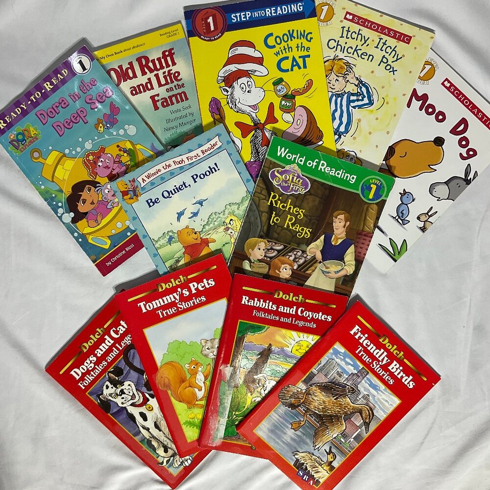 Level 1 Reader 11 Book Bundle Nickolodean Disney Jr